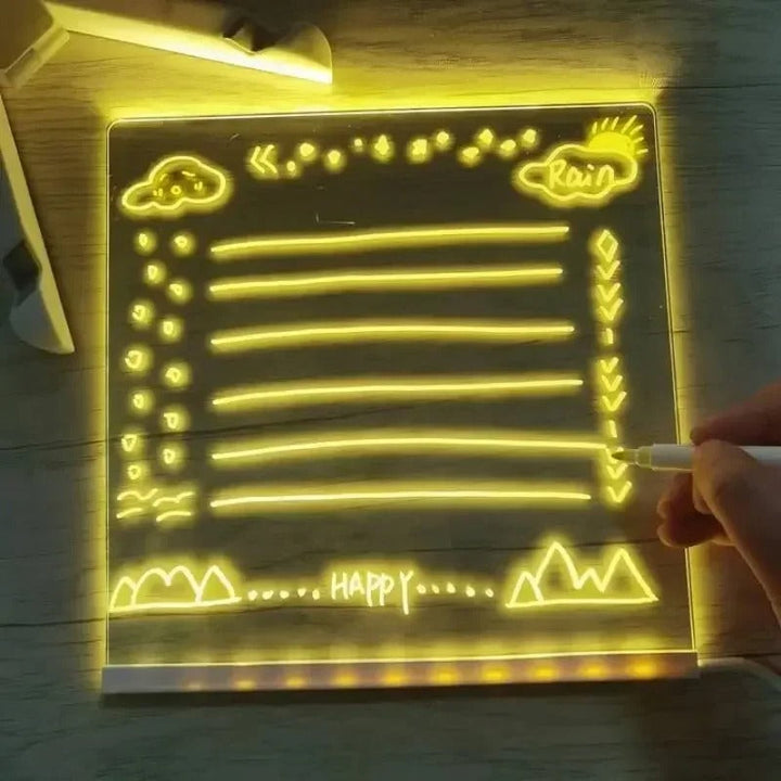 Lisslune | Glowing LED Drawing Board for Kids Creativity