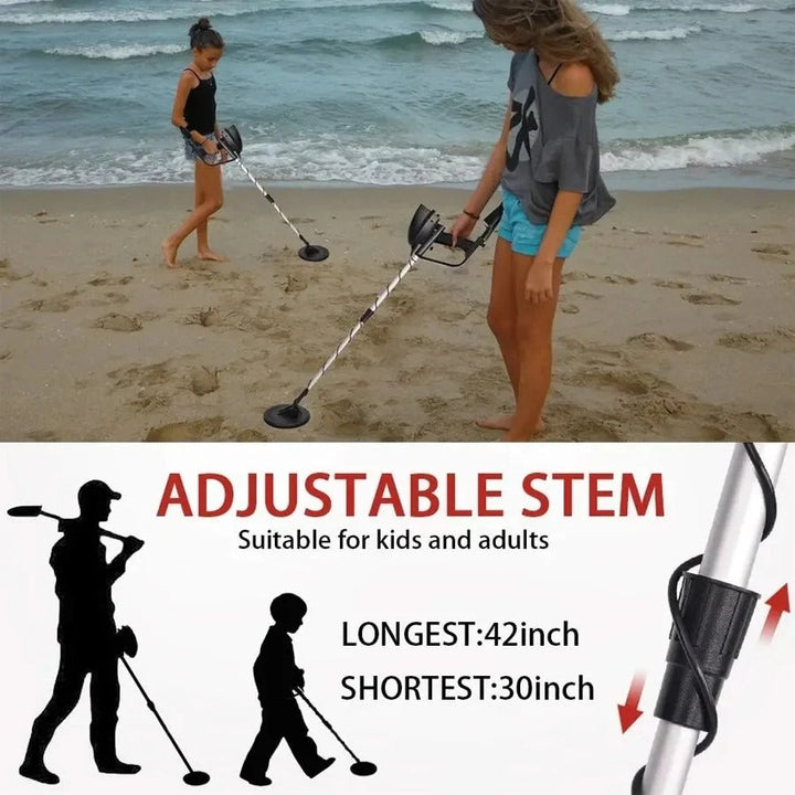 Lisslune | Professional Underground Metal Detector - High Accuracy for Gold Detecting & Treasure Hunting