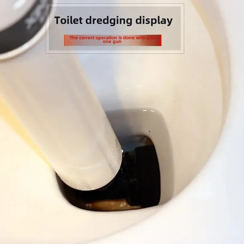 Lisslune | Effortless Toilet Plunger | Eco-Friendly, High-Pressure Drain Unblocker for Home Maintenance