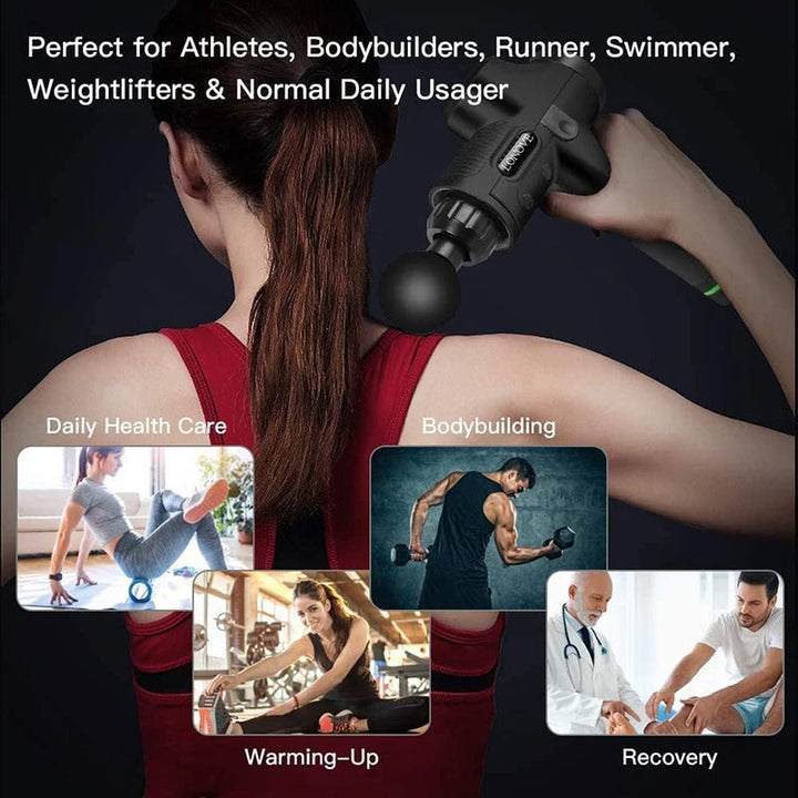 Lisslune | Back Massage Machine | Percussive Therapy for Pain Relief