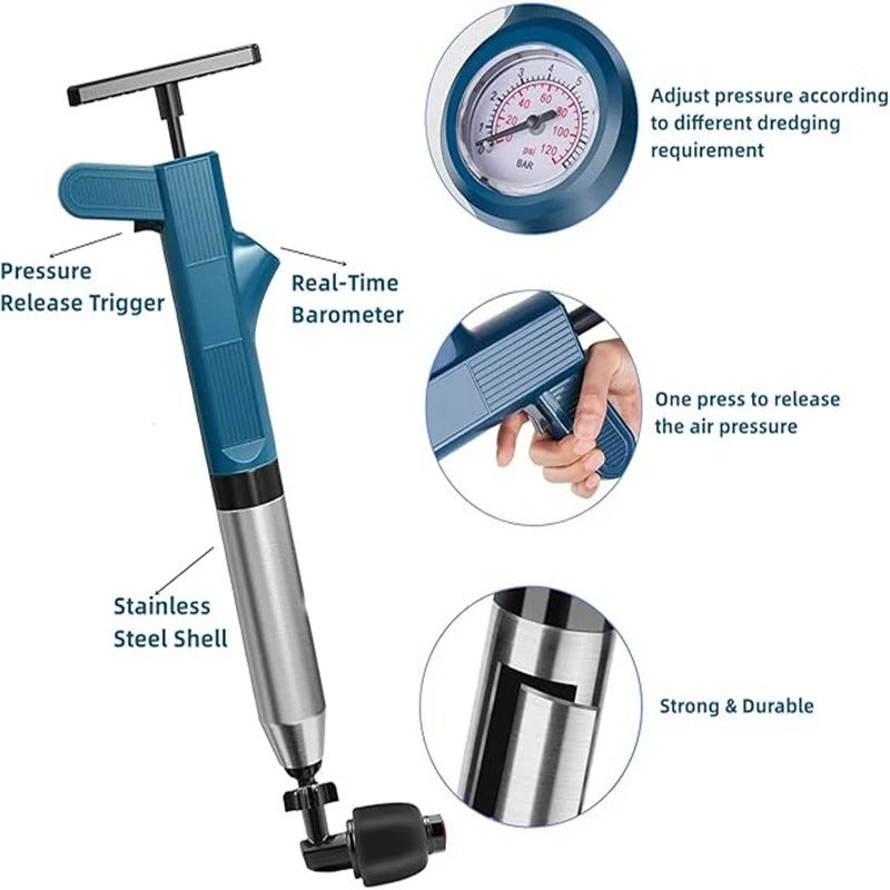 Lisslune | Toilet Plunger & Drain Unblocker | Eco-Friendly, User-Friendly & Effortless Solution for Home Maintenance