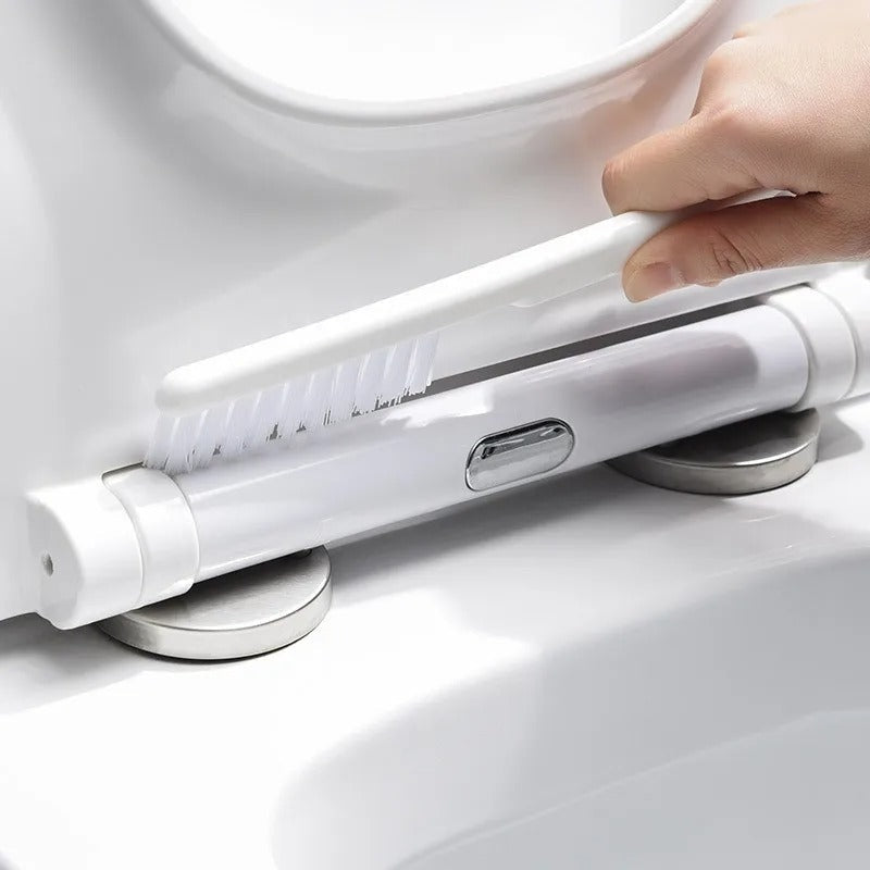 Lisslune | Toilet Brush | Wall-Mounted, Hygienic Design with Durable Bristles for Complete Cleaning in Small Bathrooms