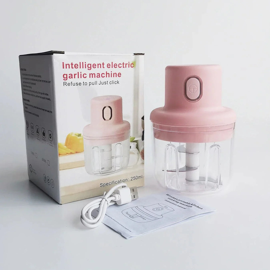 Lisslune | Wireless Food Chopper – Compact Mini Chopper for Spices and Vegetables