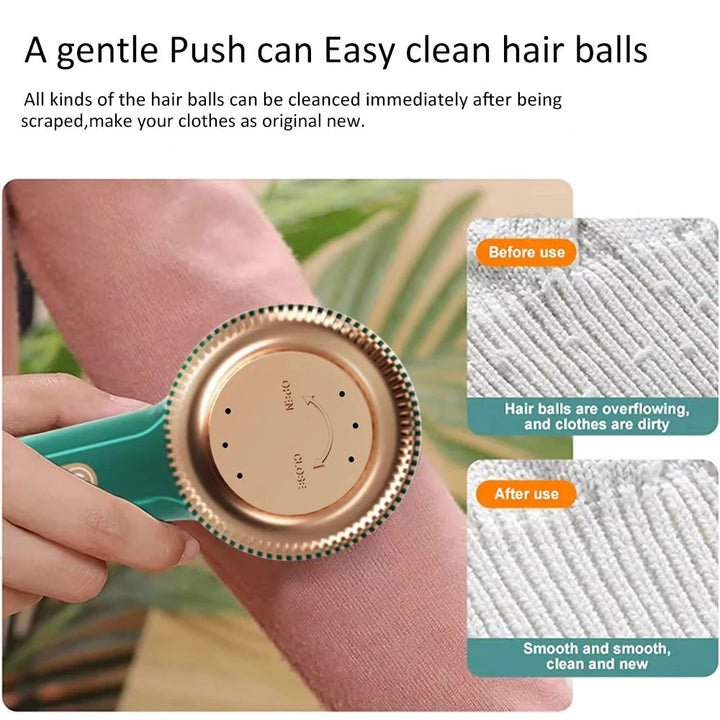 Lisslune | Electric Lint Remover & Fabric Shaver | Rechargeable, Portable & Safe for All Fabrics, Ideal for Clothing and Upholstery Care