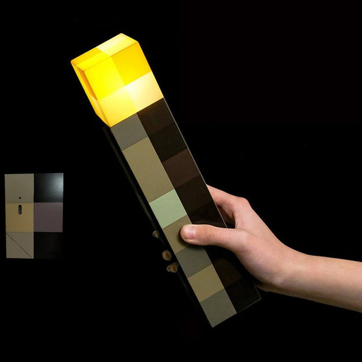 Lisslune | GlowTorch | Atmospheric lighting with Minecraft LED lamp