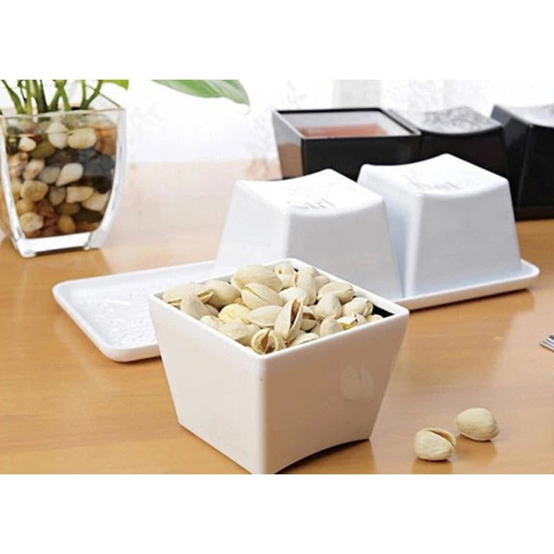 Lisslune | 3pcs/Set Ctrl ALT DEL Keyboard  Tea Cup Container