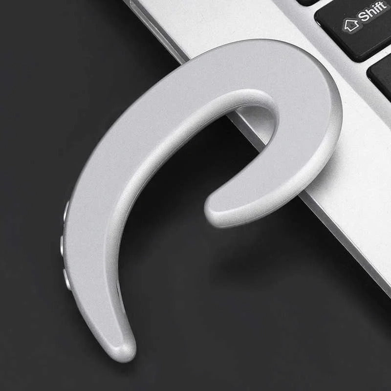 Lisslune | Wireless Tiny Bluetooth Ear Hook Headphones - Noise Cancelling & Open Ear Design