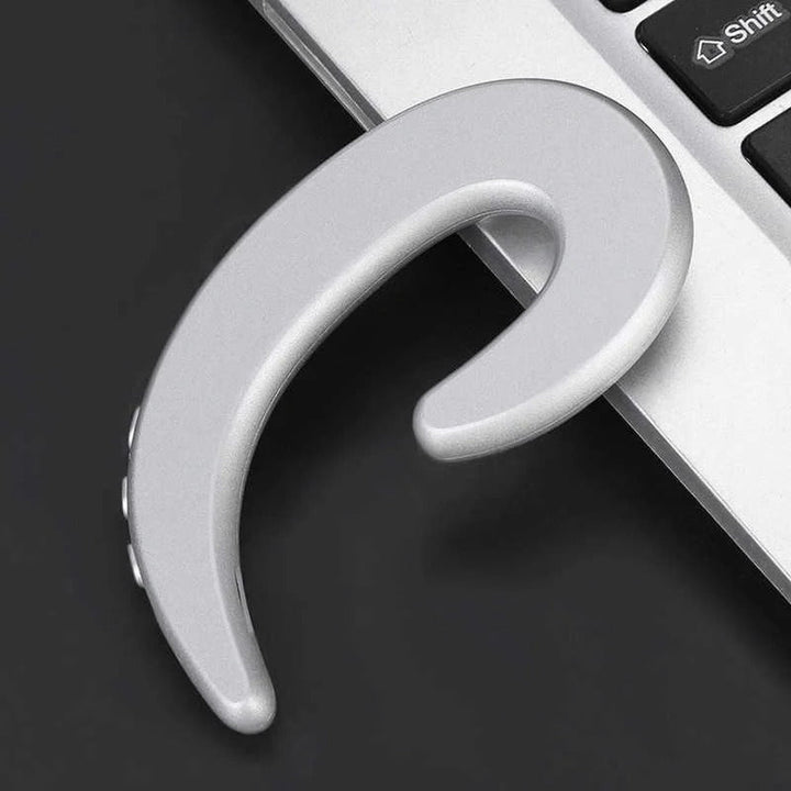Lisslune | Wireless Tiny Bluetooth Ear Hook Headphones - Noise Cancelling & Open Ear Design