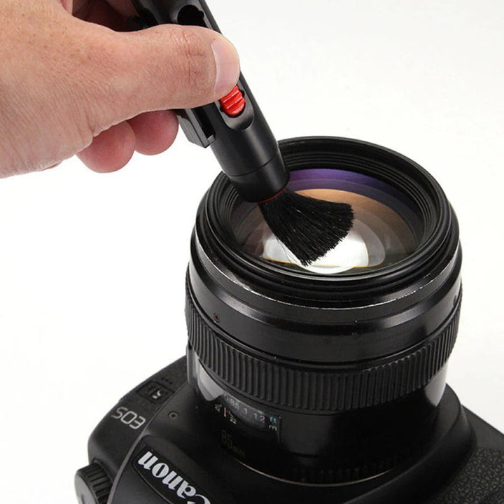 Lisslune | 3 in 1 Portable Camera Clean Kit Lens Cleaning Cleaner Dust Pen Blower Cloth Kit for Camera, Videos, Lenses, CCD