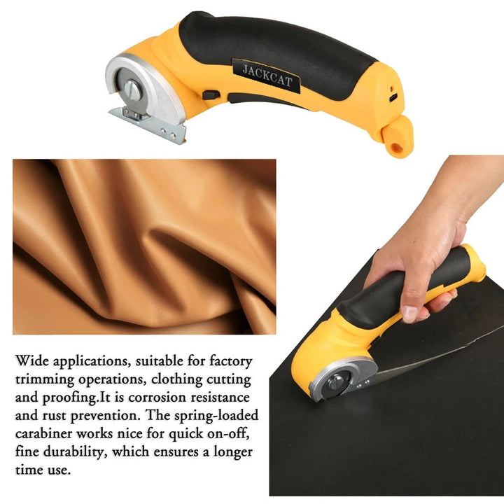 Lisslune | Electric Scissors | Cordless Rotary Cutter for DIY, Crafts & Precision Cardboard Cuts