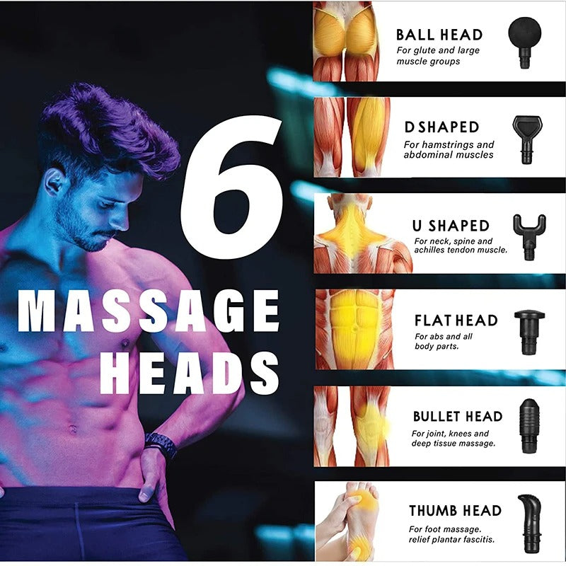 Lisslune | Back Massage Machine | Percussive Therapy for Pain Relief