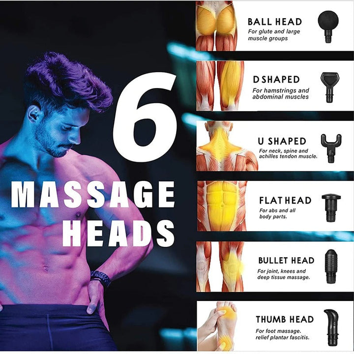 Lisslune | Back Massage Machine | Percussive Therapy for Pain Relief