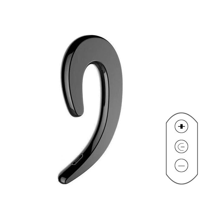 Lisslune | Wireless Tiny Bluetooth Ear Hook Headphones - Noise Cancelling & Open Ear Design