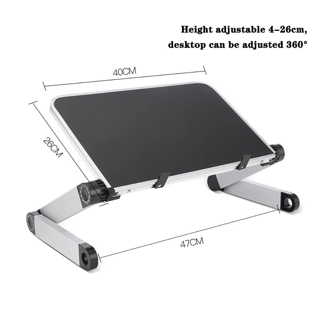 Lisslune | Adjustable Laptop Stand for Couch & Bed | Comfortable Workstation
