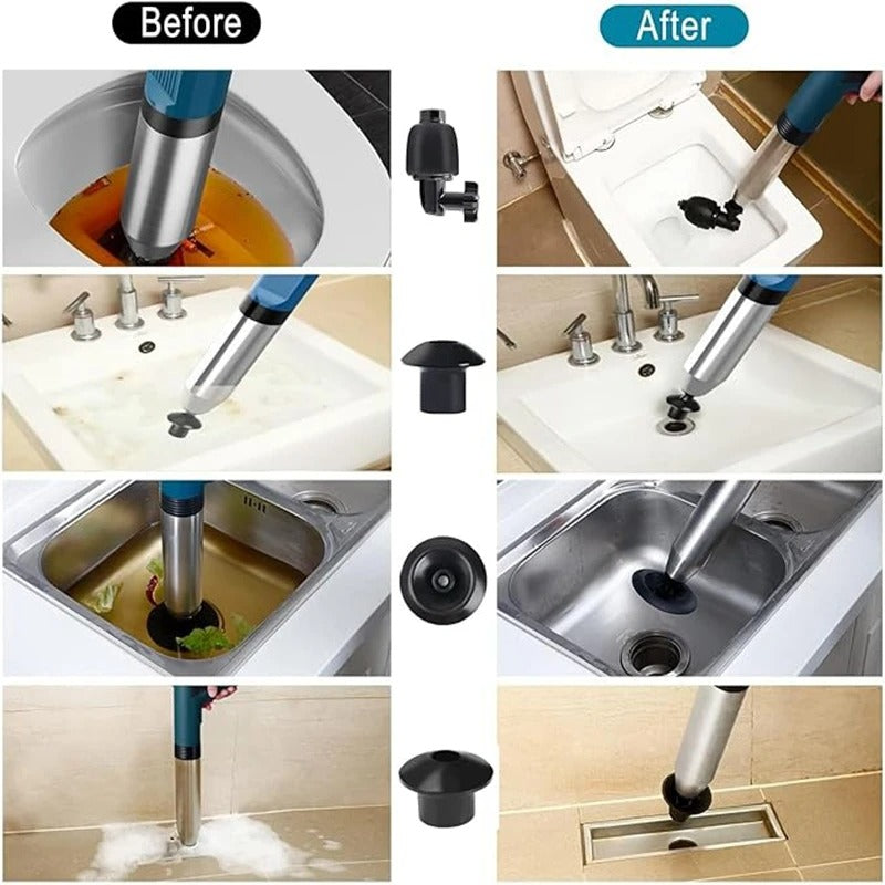 Lisslune | Toilet Plunger & Drain Unblocker | Eco-Friendly, User-Friendly & Effortless Solution for Home Maintenance