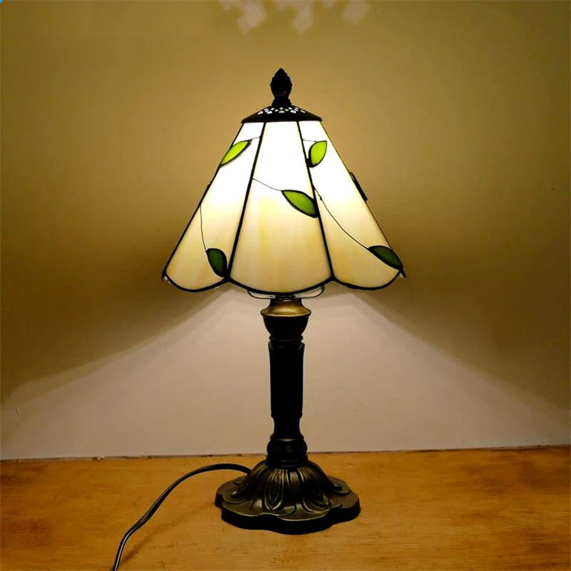 Lisslune | Table Lamp LED Baroque Retro E27 - Vintage Tiffany Glass