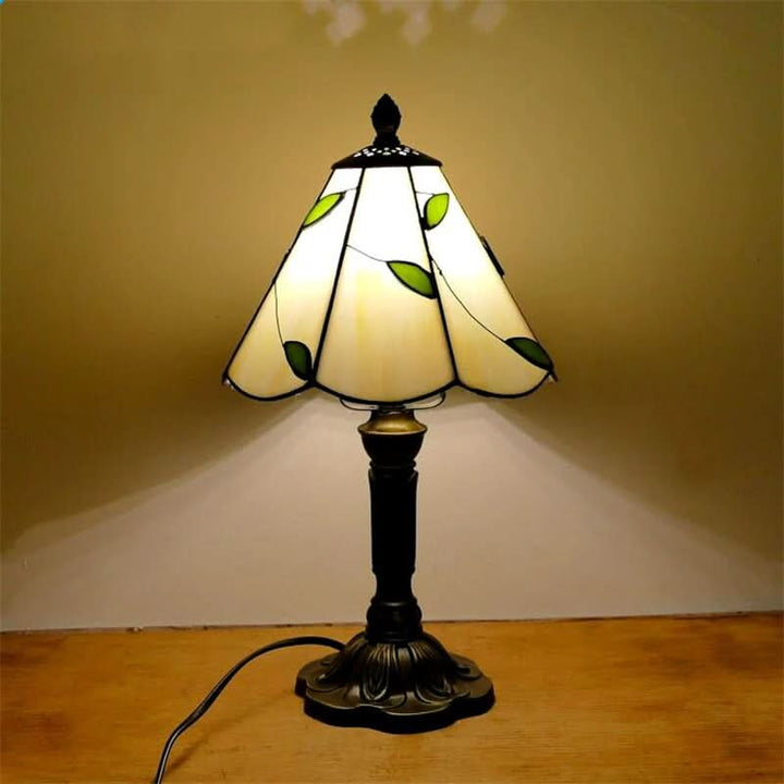 Lisslune | Retro Baroque Tiffany Glass LED Table Lamp E27
