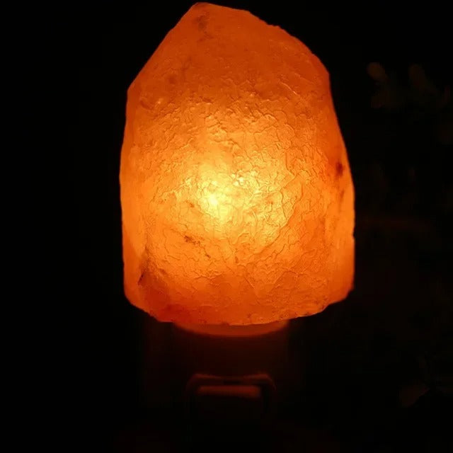 Lisslune | Himalayan Salt Lamp Natural Crystal Light for Home Decor & Wellness -  Release Negative Ions Bedroom