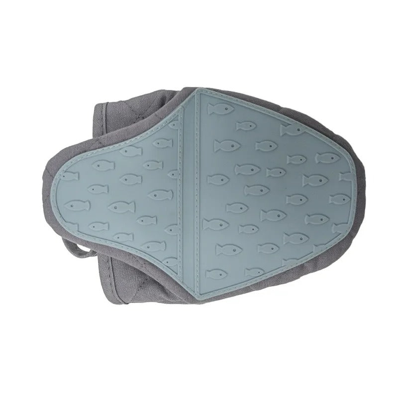 Lisslune | Finley – Heat-resistant silicone oven mitt in fish shape