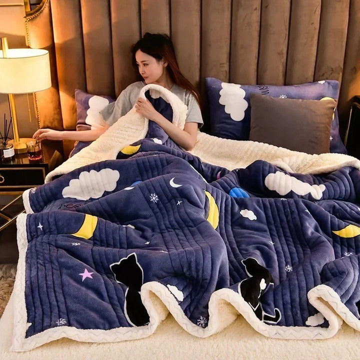 Lisslune | Soft winter blanket for ultimate comfort and warmth