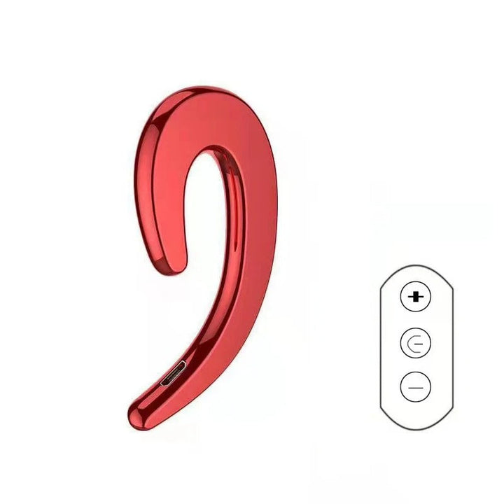 Lisslune | Wireless Tiny Bluetooth Ear Hook Headphones - Noise Cancelling & Open Ear Design