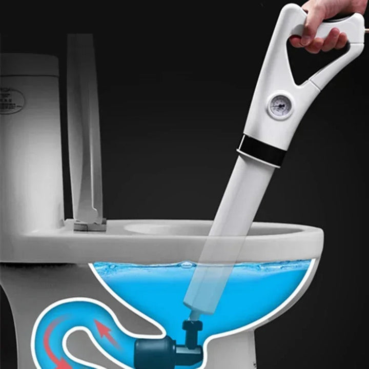 Lisslune | Effortless Toilet Plunger | Eco-Friendly, High-Pressure Drain Unblocker for Home Maintenance