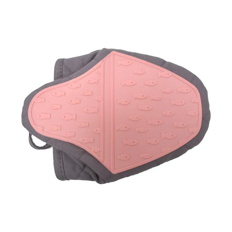 Lisslune | Finley – Heat-resistant silicone oven mitt in fish shape
