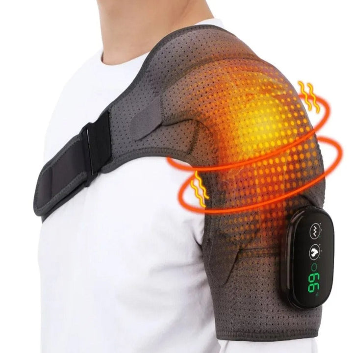 Lisslune | Adjustable Shoulder Heat Massager for Posture improvement & Tension Reduction