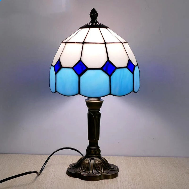 Lisslune | Table Lamp LED Baroque Retro E27 - Vintage Tiffany Glass