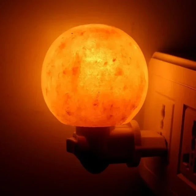 Lisslune | Himalayan Salt Lamp Natural Crystal Light for Home Decor & Wellness -  Release Negative Ions Bedroom