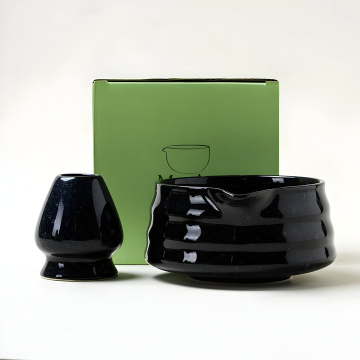 Lisslune | Matcha Ceramic Set – Traditional Japanese Tea Set for Relaxing & Mindful Moments