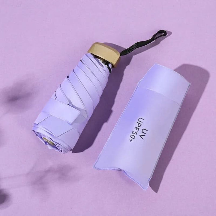 Lisslune | Mini Foldable Umbrella – UV Protection & Water-Repellent