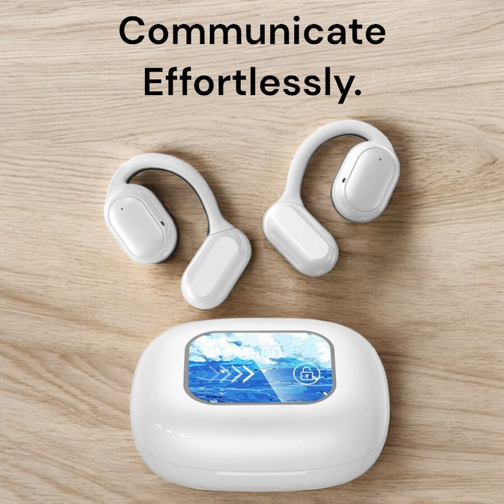Lisslune | SmartSpeak AI Translator Earbuds – Real-Time Language Translation, High-Fidelity Audio, Bluetooth 5.2