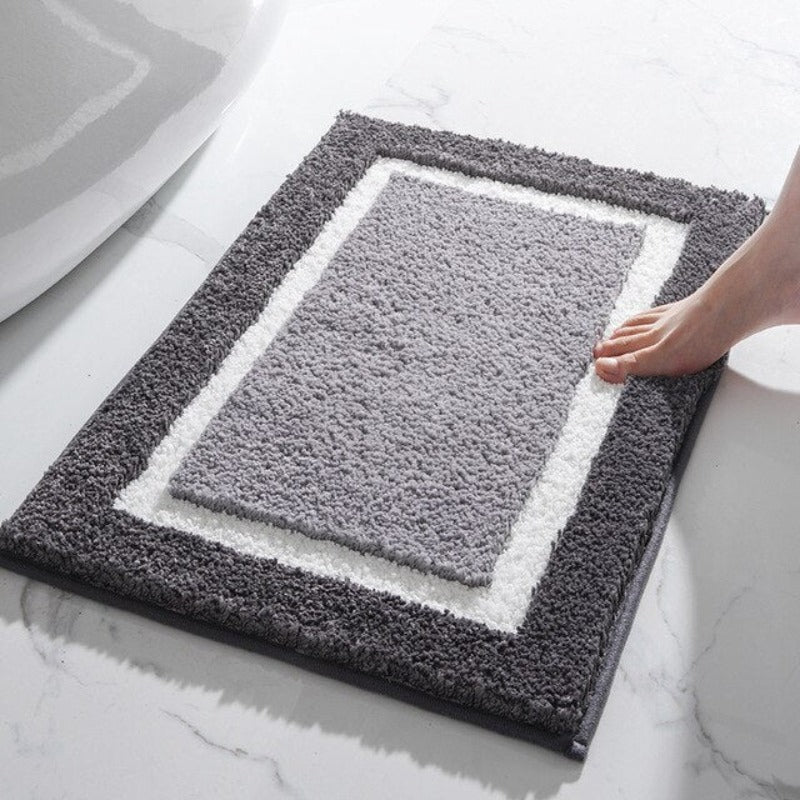 Lisslune | SoftStep elegant bathroom mat - comfort and style