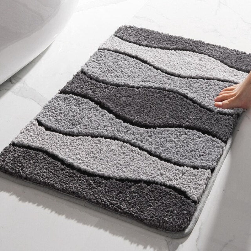 Lisslune | SoftStep elegant bathroom mat - comfort and style