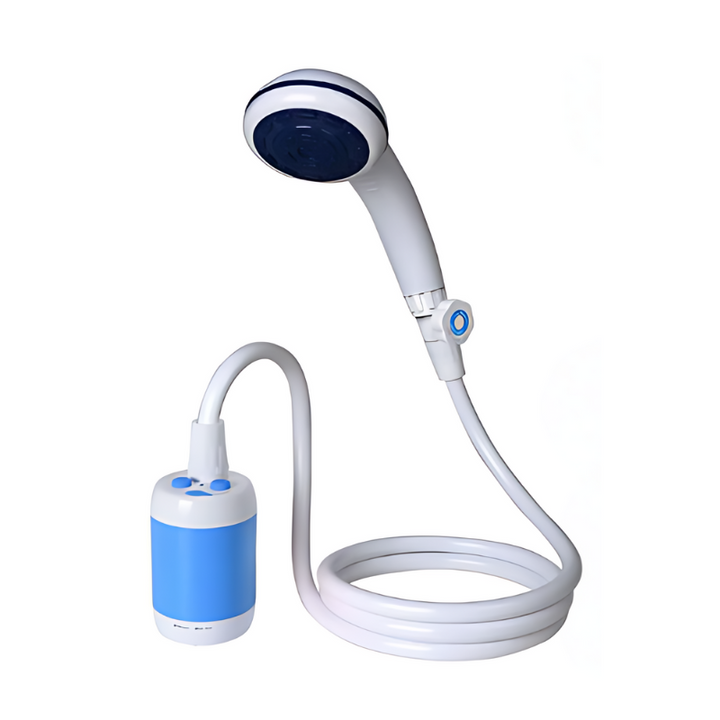 Lisslune | AquaJet Portable Outdoor Shower – Rechargeable Travel Camping Shower with Adjustable Flow