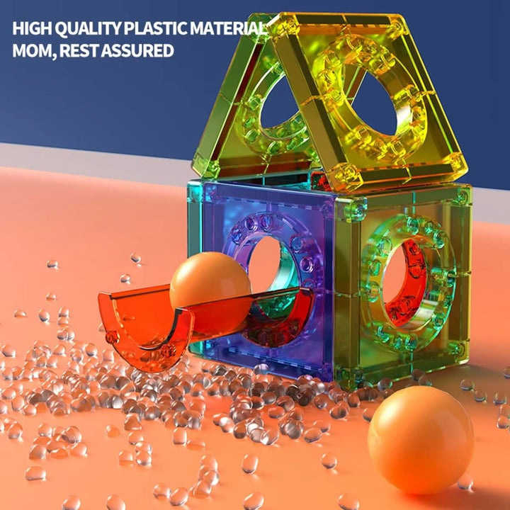 Lisslune | MagniBlocks – Magnetic building blocks for creative 3D construction & learning fun from 2 years old