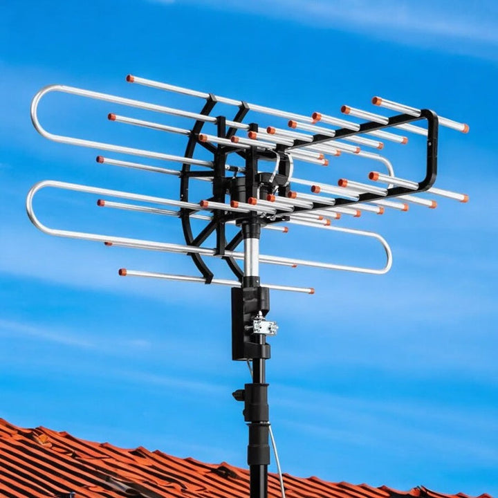 Lisslune | Long Range Outdoor TV Antenna with HD Signal Booster