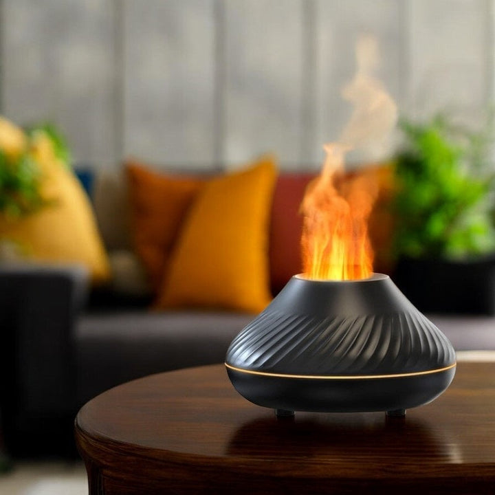 Lisslune | Essential Oil Diffuser with LED Flame Effect