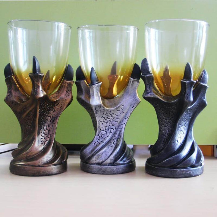 Lisslune | Medieval Dragon Claw Vodka and Wine Goblet