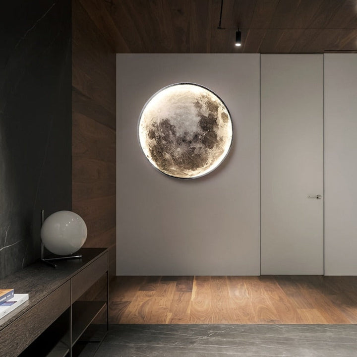 Lisslune | 3D LED Moon or Earth Ceiling or Wall Lamp (3 Styles) 24CM-80CM