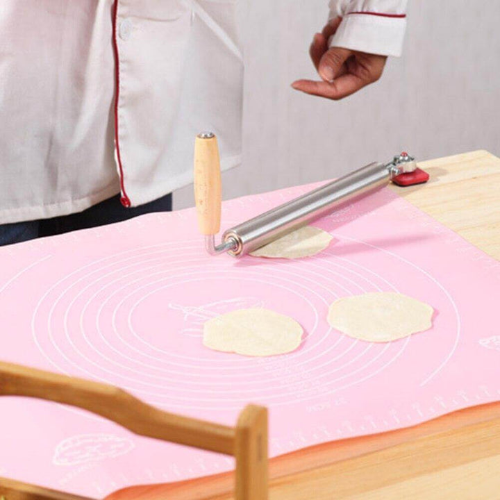 Lisslune | Stainless Steel Easy Dough Roller Pin