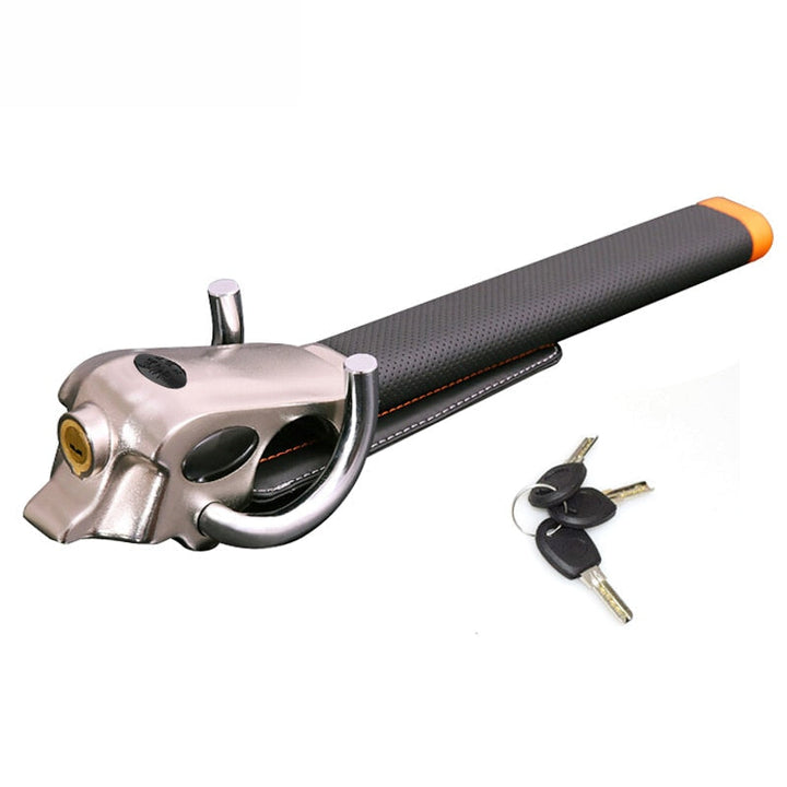 Lisslune | Foldable Steering Wheel Anti-theft Bar with Alarm Function – The Powerful Car Security Device