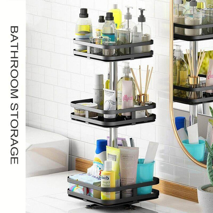 Lisslune | 360 Rotating Kitchen Spice Storage Rack
