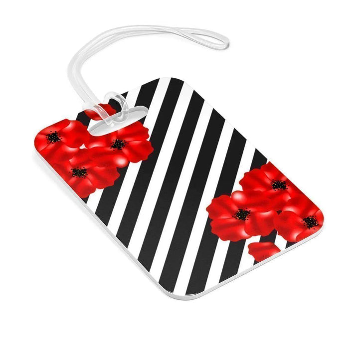 Lisslune | Stylish Flower Waterproof Luggage Tag - Customizable Travel Essence
