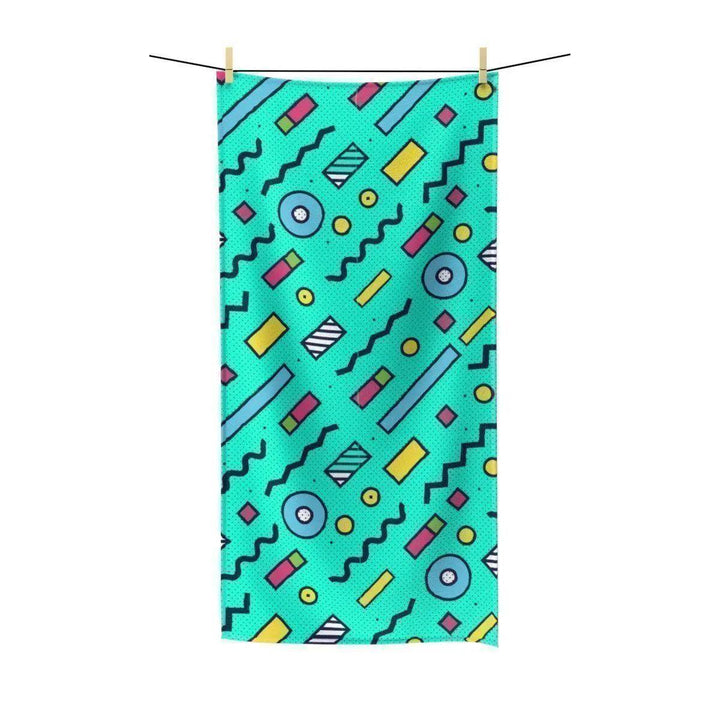 Lisslune | Maison d'Elite Premium Geometric Terry Towel - Ultimate Beach Experience