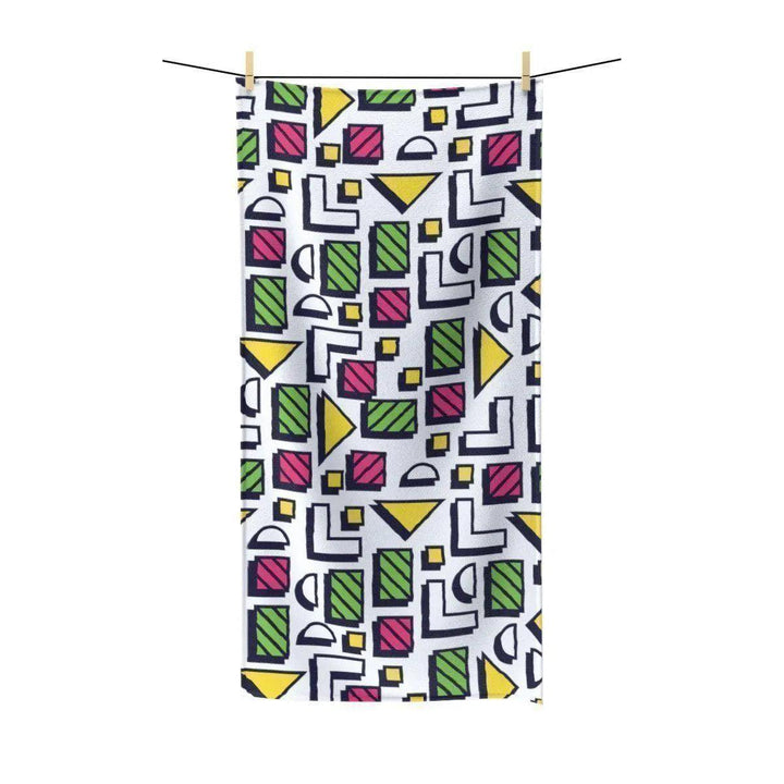 Lisslune | Geometric Chic Quick-Dry Beach Towel - Your Essence for Stylish Comfort