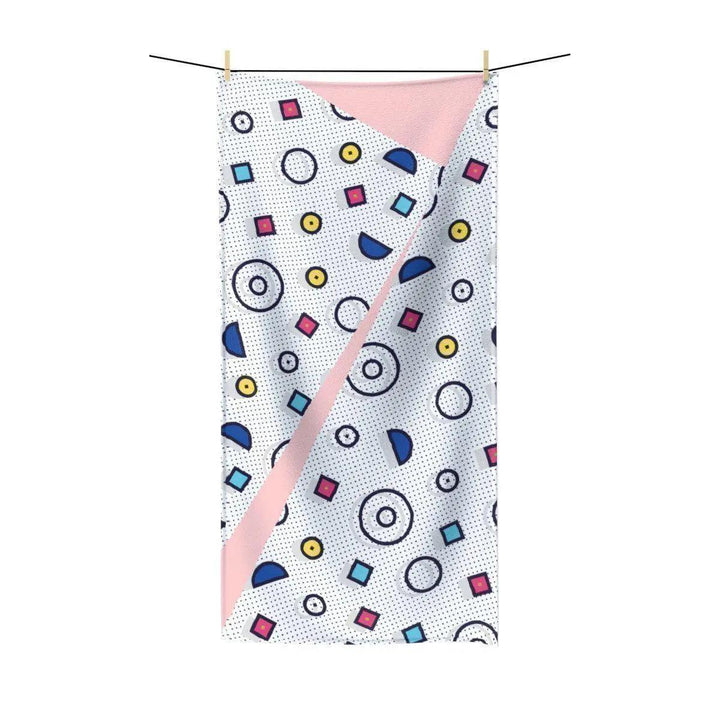 Lisslune | Luxury Quick-Drying Geometric Towel - Stylish & Ultra-Absorbent