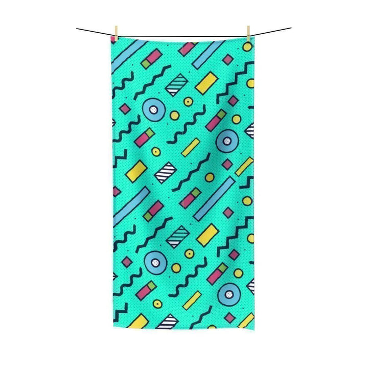Lisslune | Maison d'Elite Premium Geometric Terry Towel - Ultimate Beach Experience