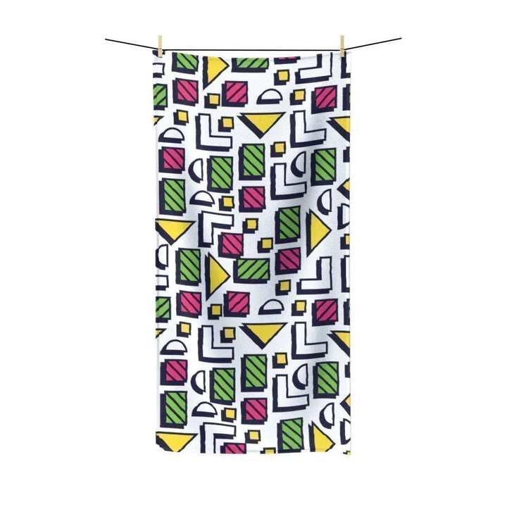 Lisslune | Geometric Chic Quick-Dry Beach Towel - Your Essence for Stylish Comfort